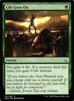 Life Goes On Common 121/199 Hour of Devesation (HOU) Magic the Gathering