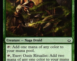 Oasis Ritualist Common 124/199 Hour of Devesation (HOU) Magic the Gathering