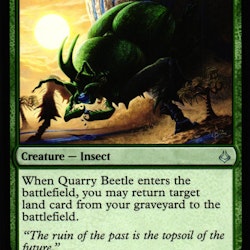 Quarry Beetle Uncommon 127/199 Hour of Devesation (HOU) Magic the Gathering