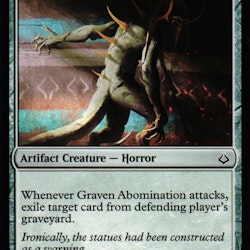 Graven Abomination Common 162/199 Hour of Devesation (HOU) Magic the Gathering