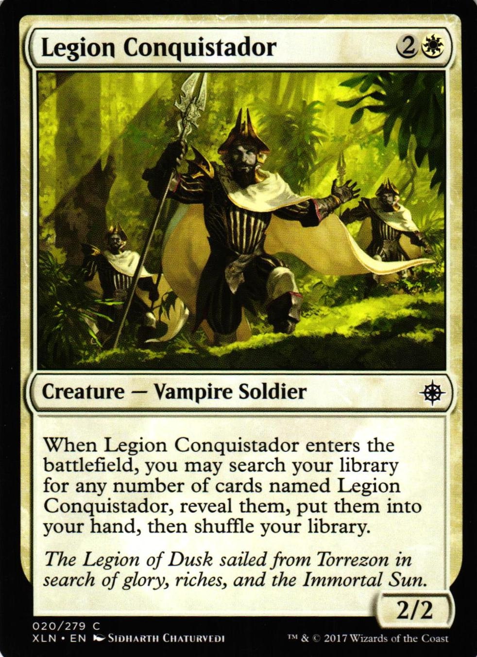 Legion Conquistador Common 020/279 Ixalan (XLN) Magic the Gathering