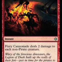 Fiery Cannonade Uncommon 143/279 Ixalan (XLN) Magic the Gathering