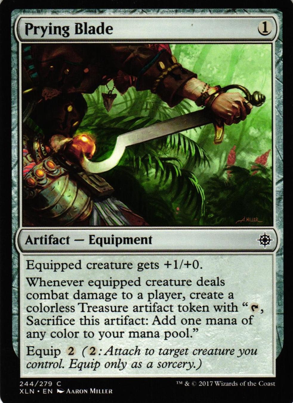 Prying Blade Common 244/279 Ixalan (XLN) Magic the Gathering