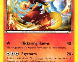 Delphox Rare 13/124 Fates Collide Pokemon