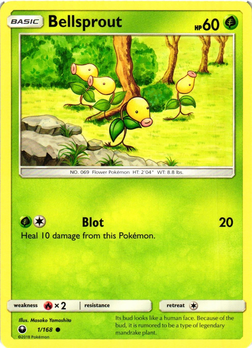 Bellsprout Common 1/168 Celestial Storm Pokemon