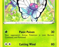 Butterfree Rare 003/192 Rebel Clash Pokemon