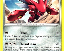 Scizor Rare 128/192 Rebel Clash Pokemon