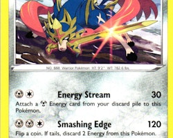 Zacian Rare 139/192 Rebel Clash Pokemon