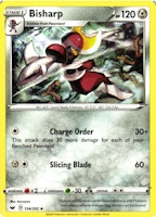 Bisharp Uncommon 134/202 Sword and Shield Pokemon