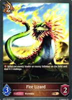 Fire Lizard SD04 - 007EN Shadowverse: Evolved