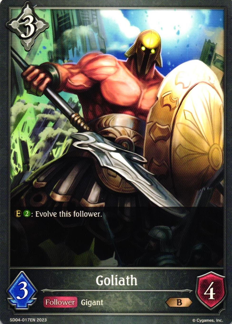 Goliath SD04 - 017EN Shadowverse: Evolved