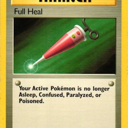 Full Heal Uncommon 82/102 Base Set Pokemon