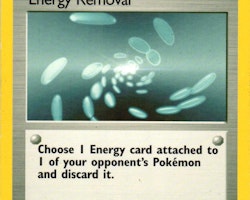 Energy Removal Common 92/102 Base Set Pokemon