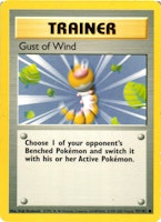 Gust of Wind Common 93/102 Base Set Pokemon (1)