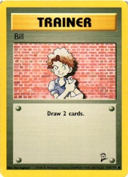 Bill Common 118/130 Base Set 2 Pokemon (1)