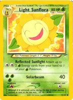 Light Sunflora Common 72/105 Neo Destiny Pokemon (2)