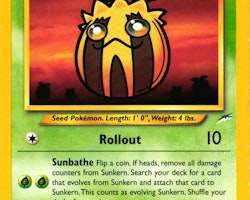 Sunkern Common 83/105 Neo Destiny Pokemon
