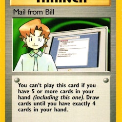Mail from Bill Common 105/105 Neo Destiny Pokemon