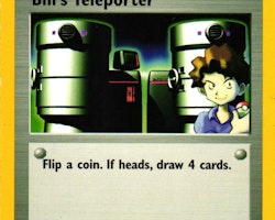 Bills Teleporter Uncommon 91/111 Neo Genesis Pokemon (1)