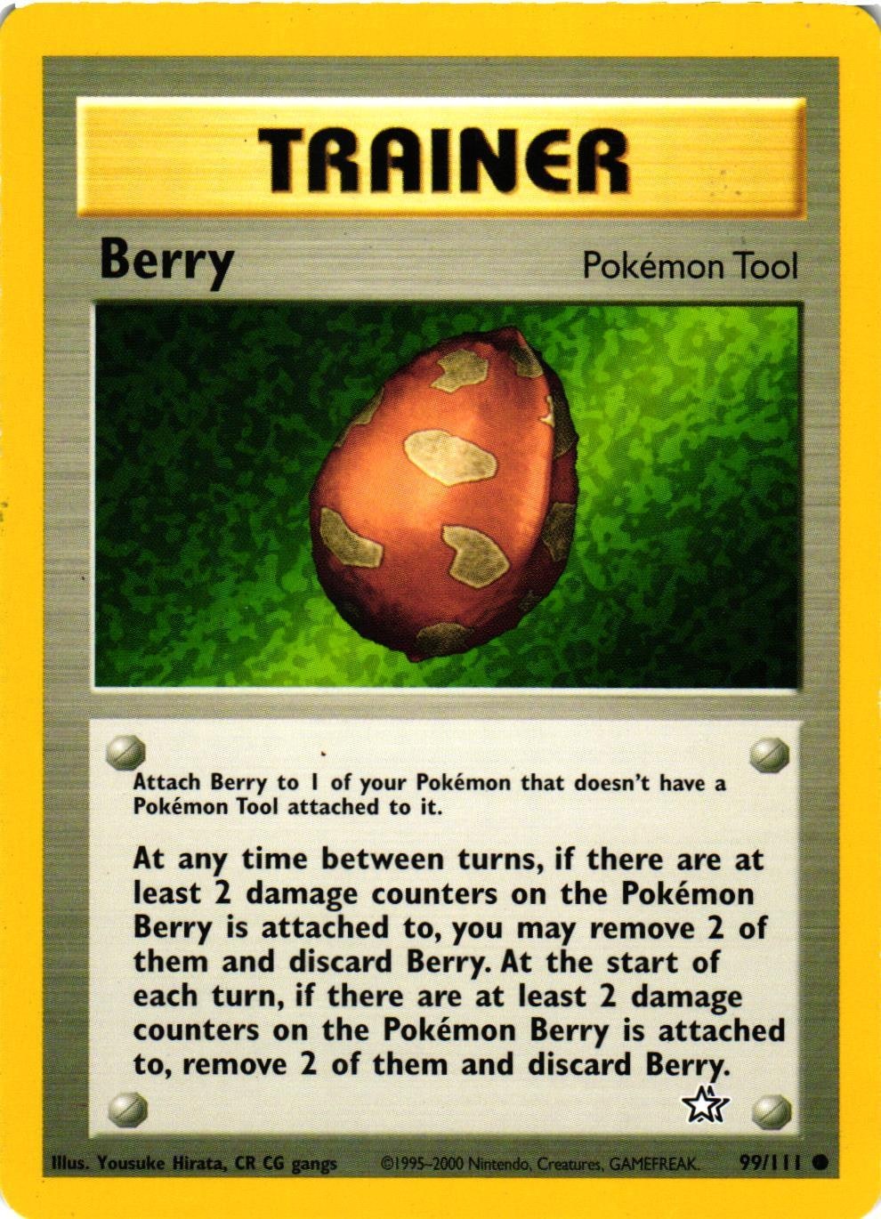 Berry Common 99/111 Neo Genesis Pokemon (3)