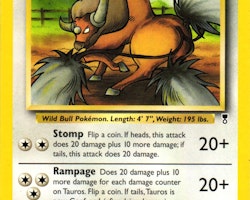 Tauros Uncommon 65/110 Legendary Collection Pokemon