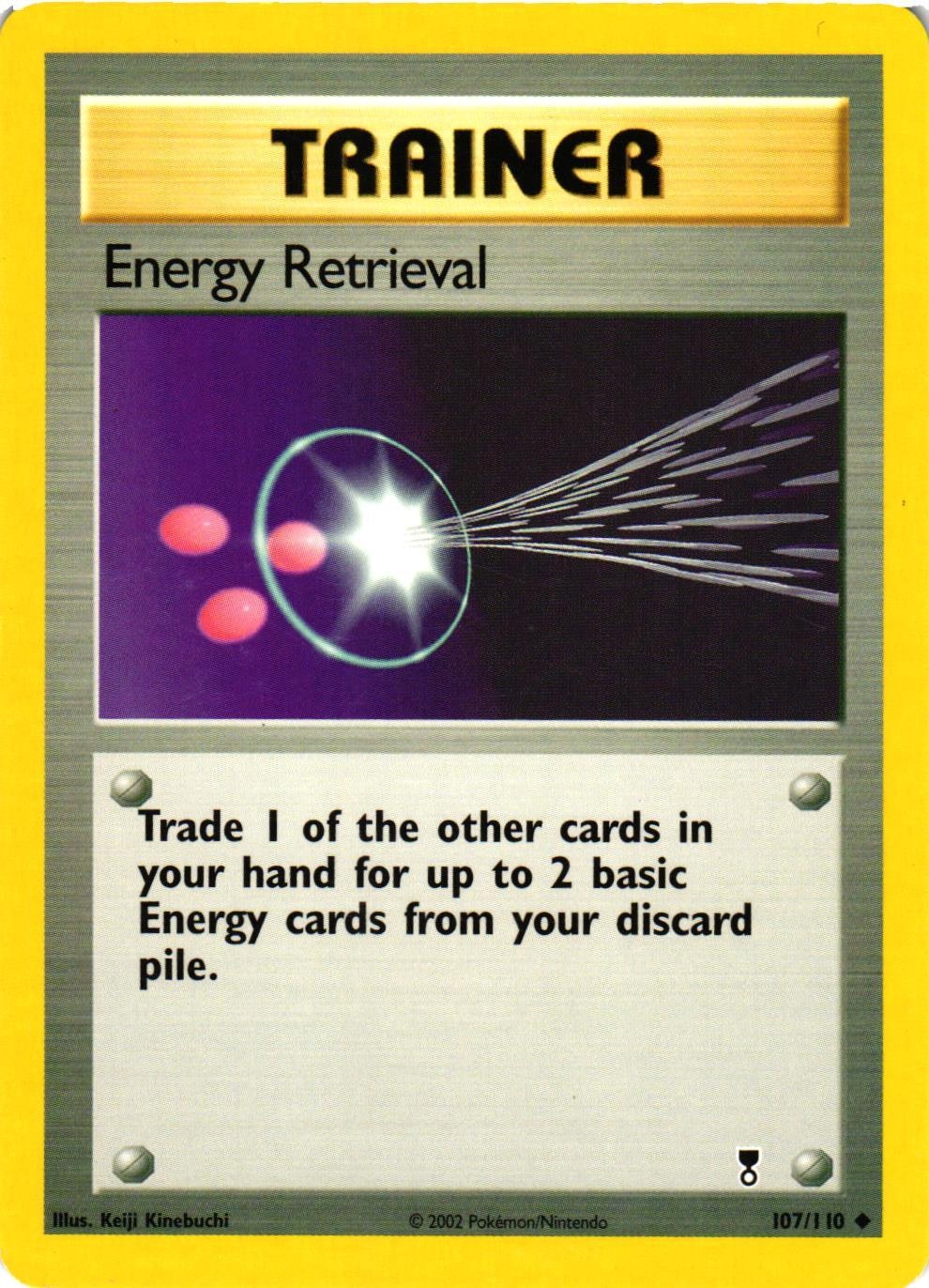 Energy Retrieval Uncommon 107/110 Legendary Collection Pokemon