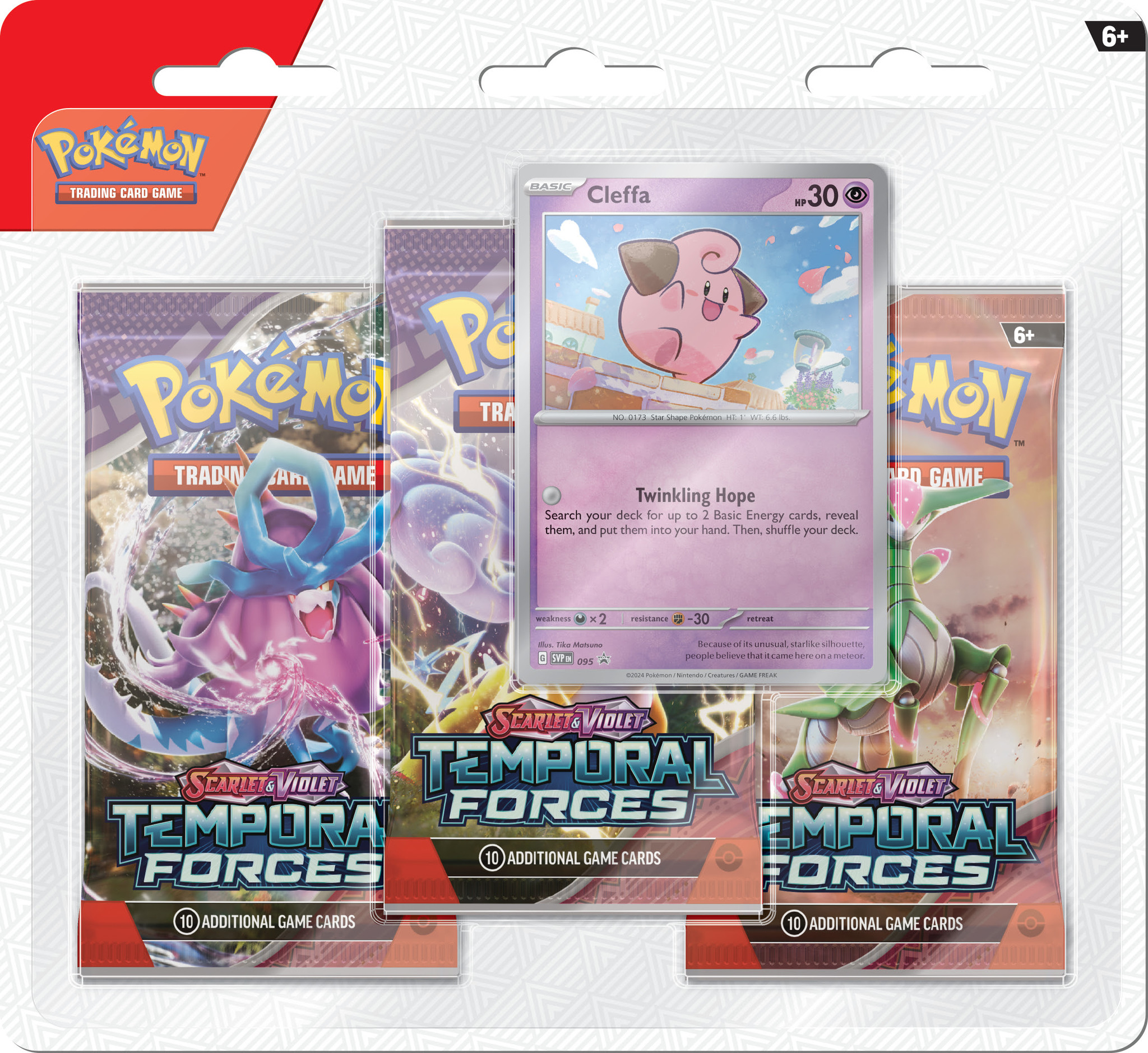 Temporal Forces 3 Pack Blister Cleffa SV5