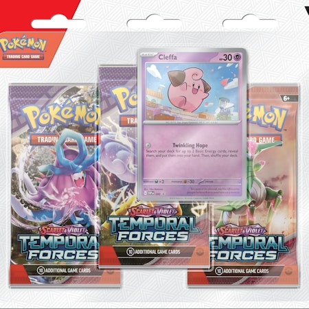 Temporal Forces 3 Pack Blister Cleffa SV5