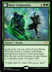 Basic Conjuration Rare 120/275 Strixhaven School of Mages (STX) Magic the Gathering