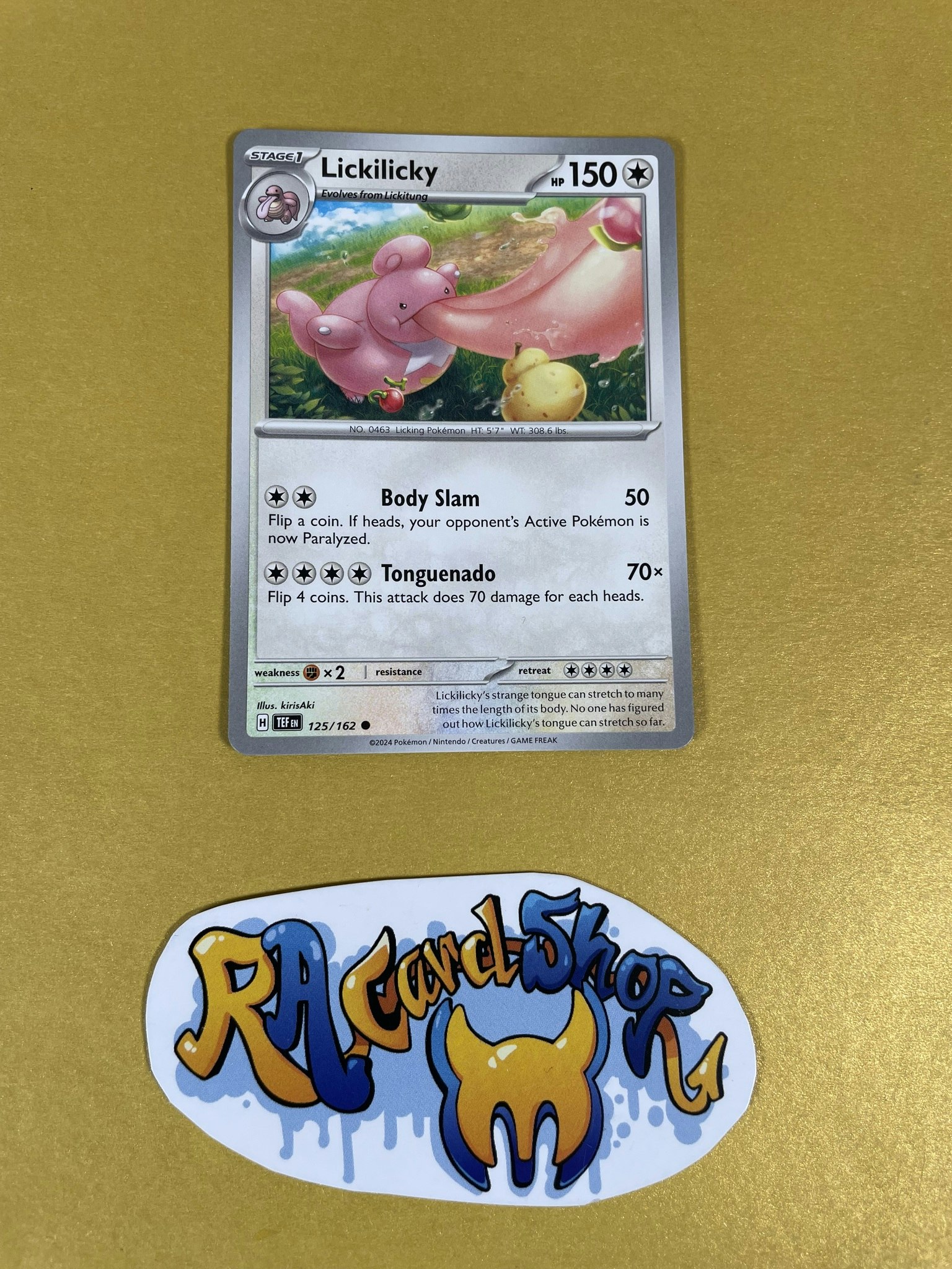 Lickilicky Common 125/162 Temporal Forces Pokemon