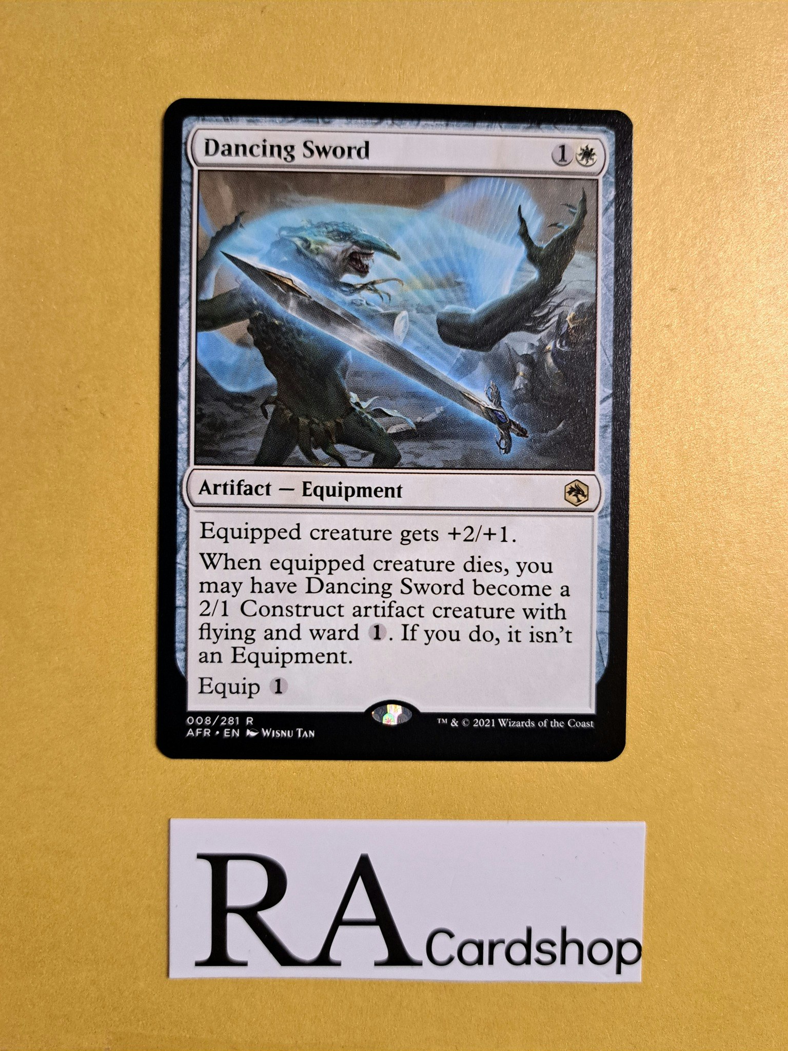 Dancing Sword Rare 008/281 Adventures in the Forgotten Realms (AFR) Magic the Gathering