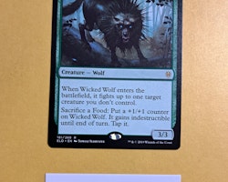 Wicked Wolf Rare 181/269 Throne of Eldraine Magic the Gathering