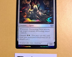 Distracting Geist / Cleaver Distraction Uncommon Foil 009/277 Innistrad: Crimson Vow (VOW) Magic the Gathering