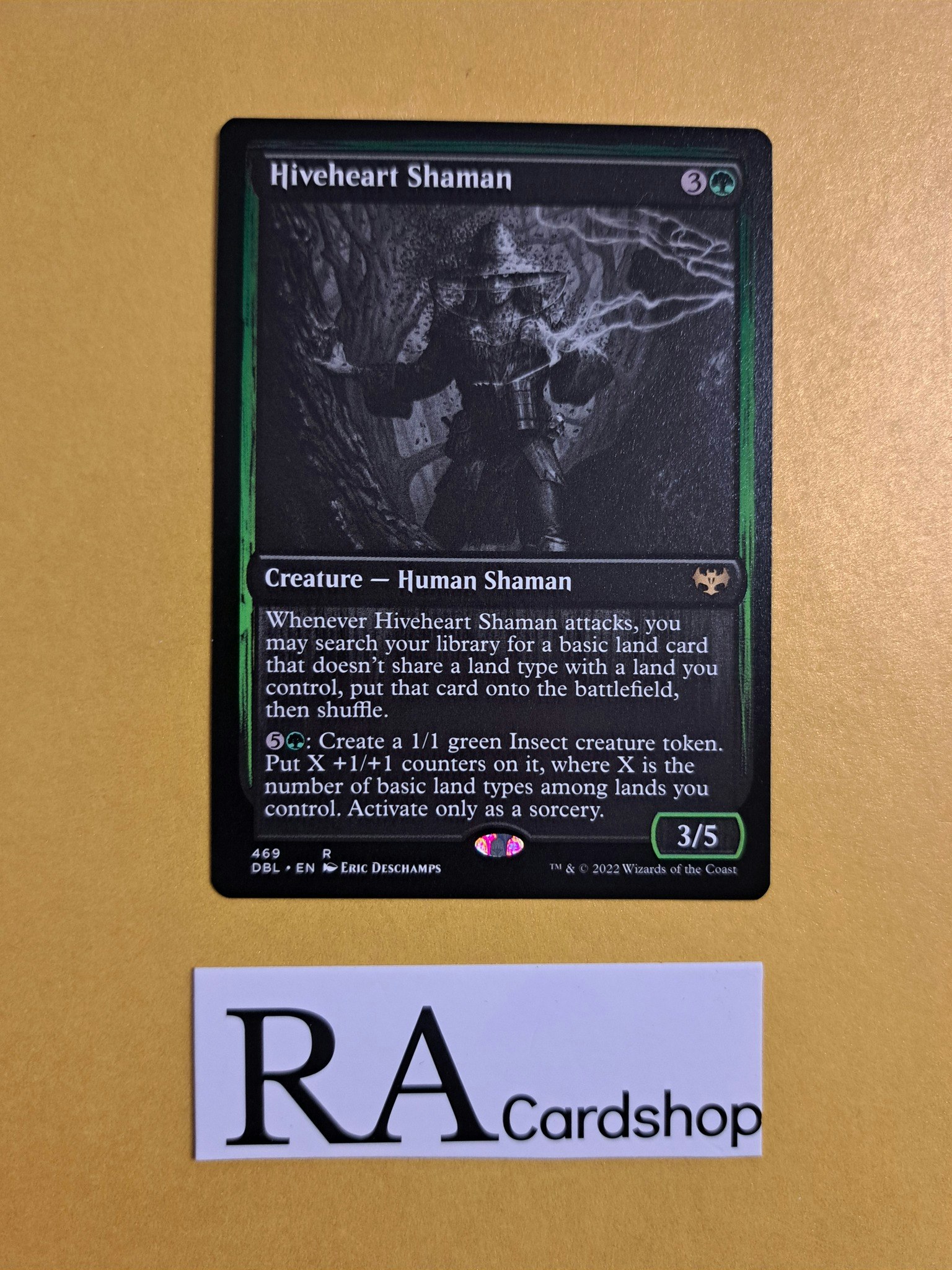 Hiveheart Shaman Rare 469 Innistrad: Double Feature (DBL) Magic the Gathering