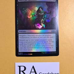 Back for Seconds Uncommon Foil 0080 Wilds of Elderaine (WOE) Magic the Gathering