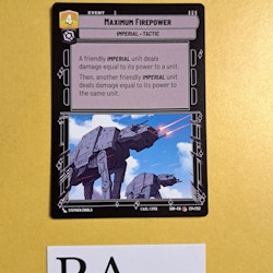 Maximum Firepower Common 234/252 Spark of the Rebellion (SOR) Star Wars Unlimited