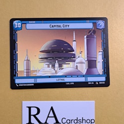 Capital City // Experience Token Common 020/252 Spark of the Rebellion (SOR) Star Wars Unlimited
