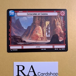 Catacombs of Cadera // Experience Token Common 026/252 Spark of the Rebellion (SOR) Star Wars Unlimited