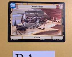 Chopper Base // Experience Token Common 030/252 Spark of the Rebellion (SOR) Star Wars Unlimited