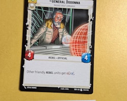 General Dodonna, Massassi Group Commander Uncommon 242/252 Spark of the Rebellion (SOR) Star Wars Unlimited