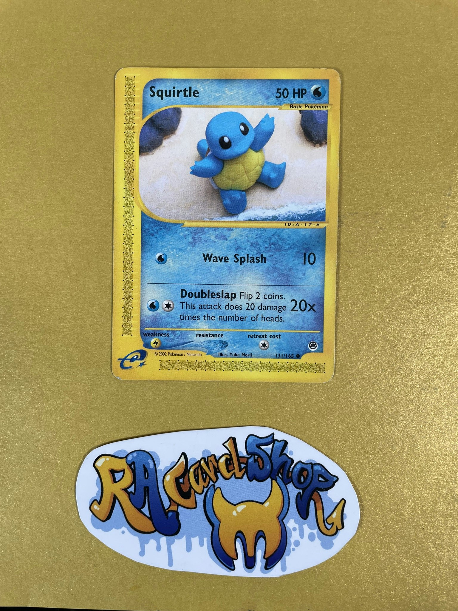 Squirtle Common 131/165 Expedition Base Set Pokemon