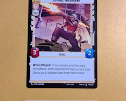 Lothal Insurgent Common 190/252 Spark of the Rebellion (SOR) Star Wars Unlimited
