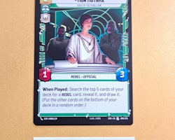 Mon Mothma, Voice Of The Rebellion Uncommon 096/252 Spark of the Rebellion (SOR) Star Wars Unlimited