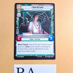 Mon Mothma, Voice Of The Rebellion Uncommon 096/252 Spark of the Rebellion (SOR) Star Wars Unlimited