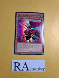 Queen Angel of Roses Super Rare LVAL-EN092 1st Edition Legacy of the Valiant LVAL Yu-Gi-Oh