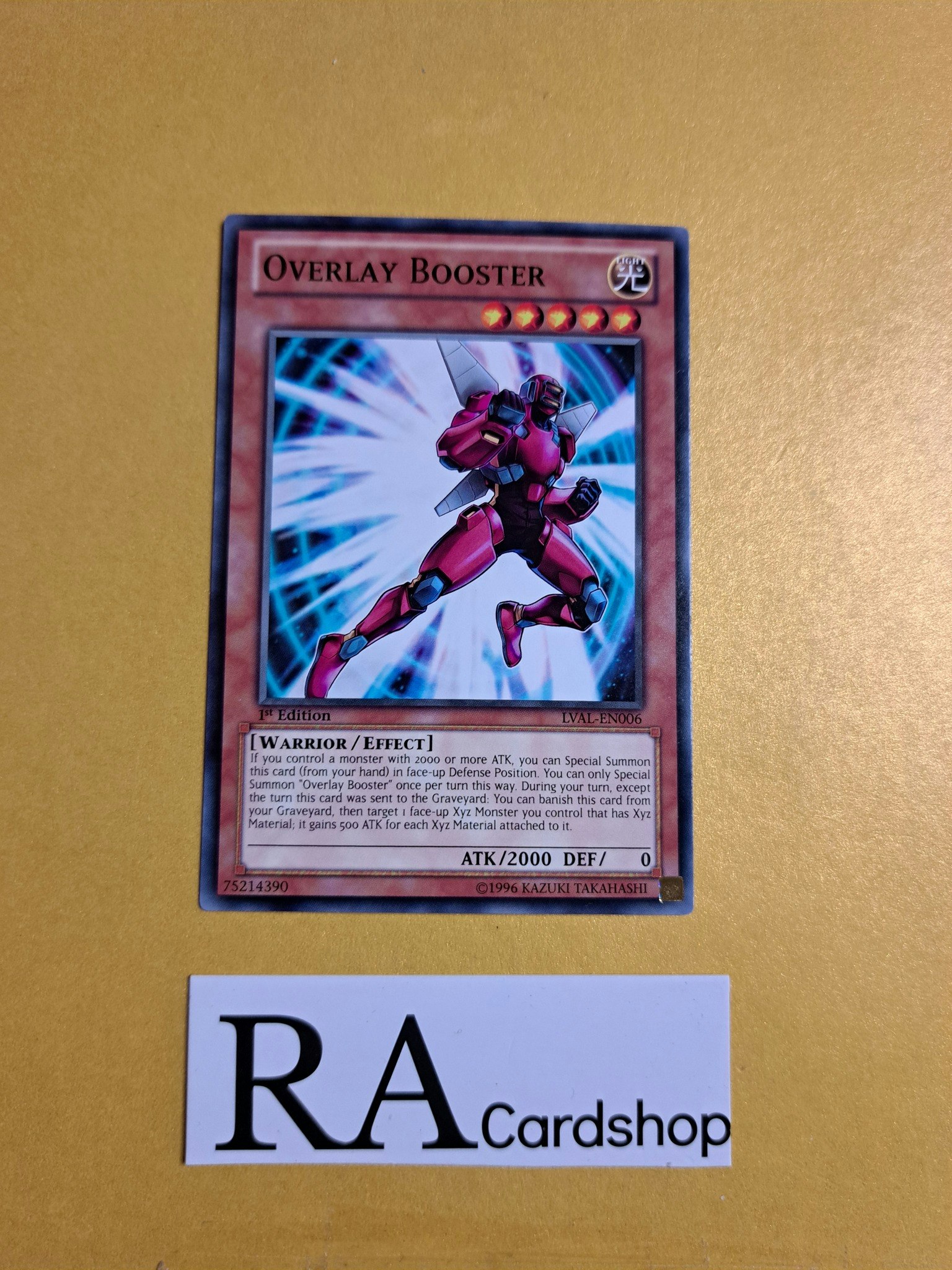Overlay Booster Common LVAL-EN006 1st Edition Legacy of the Valiant LVAL Yu-Gi-Oh