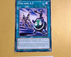 You and A.I. Common MP22-EN096 1st Edition Tin of the Pharaohs Gods 2022 MP22 Yu-Gi-Oh