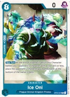 Ice Oni Common OP04-047 Kingdoms of Intrigue OP04 One Piece