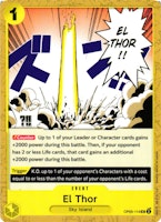 El Thor Uncommon OP05-114 Awakening of the New Era OP05 One Piece
