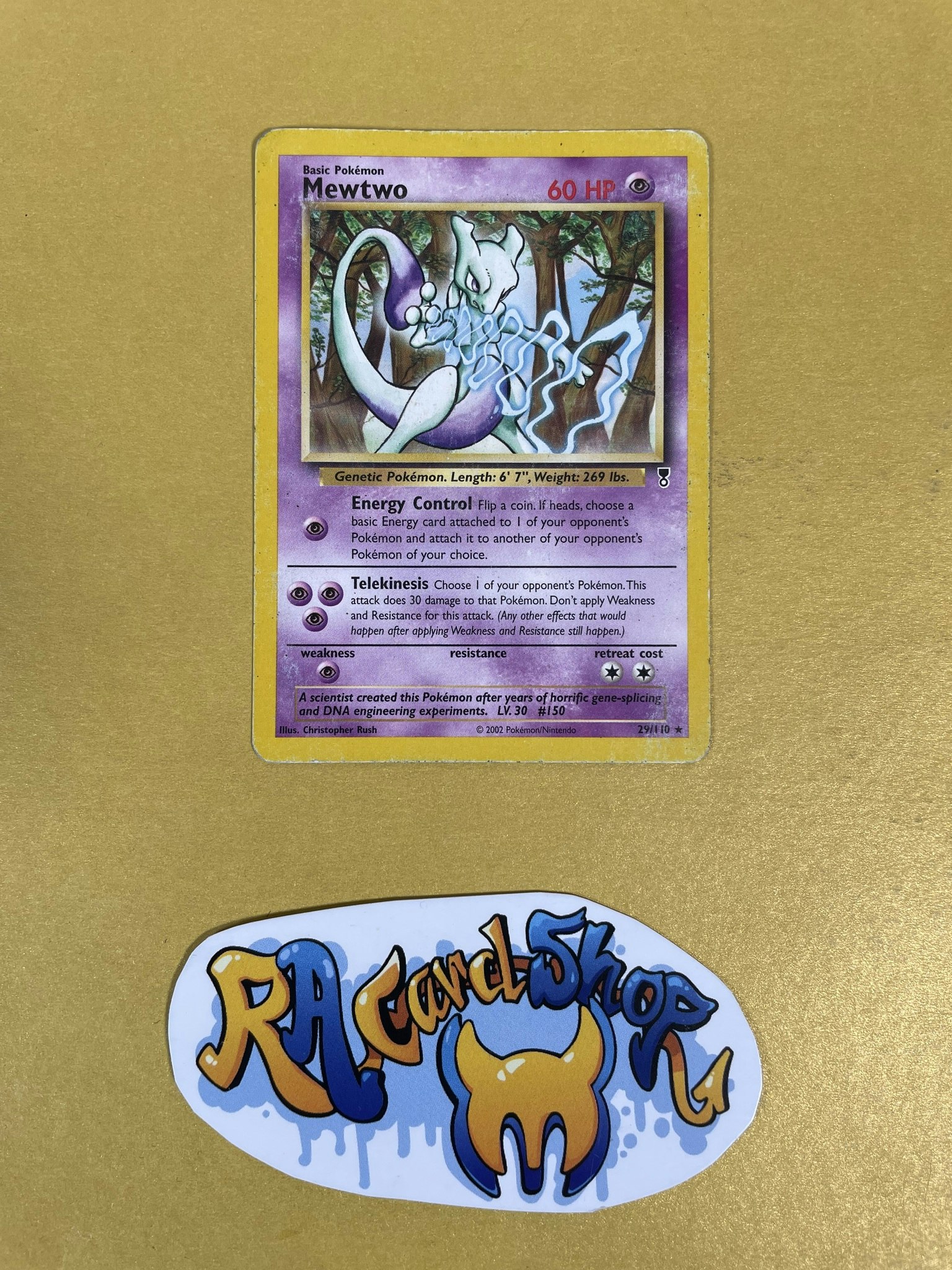 Mewtwo Rare 29/110 Legendary Collection Pokemon